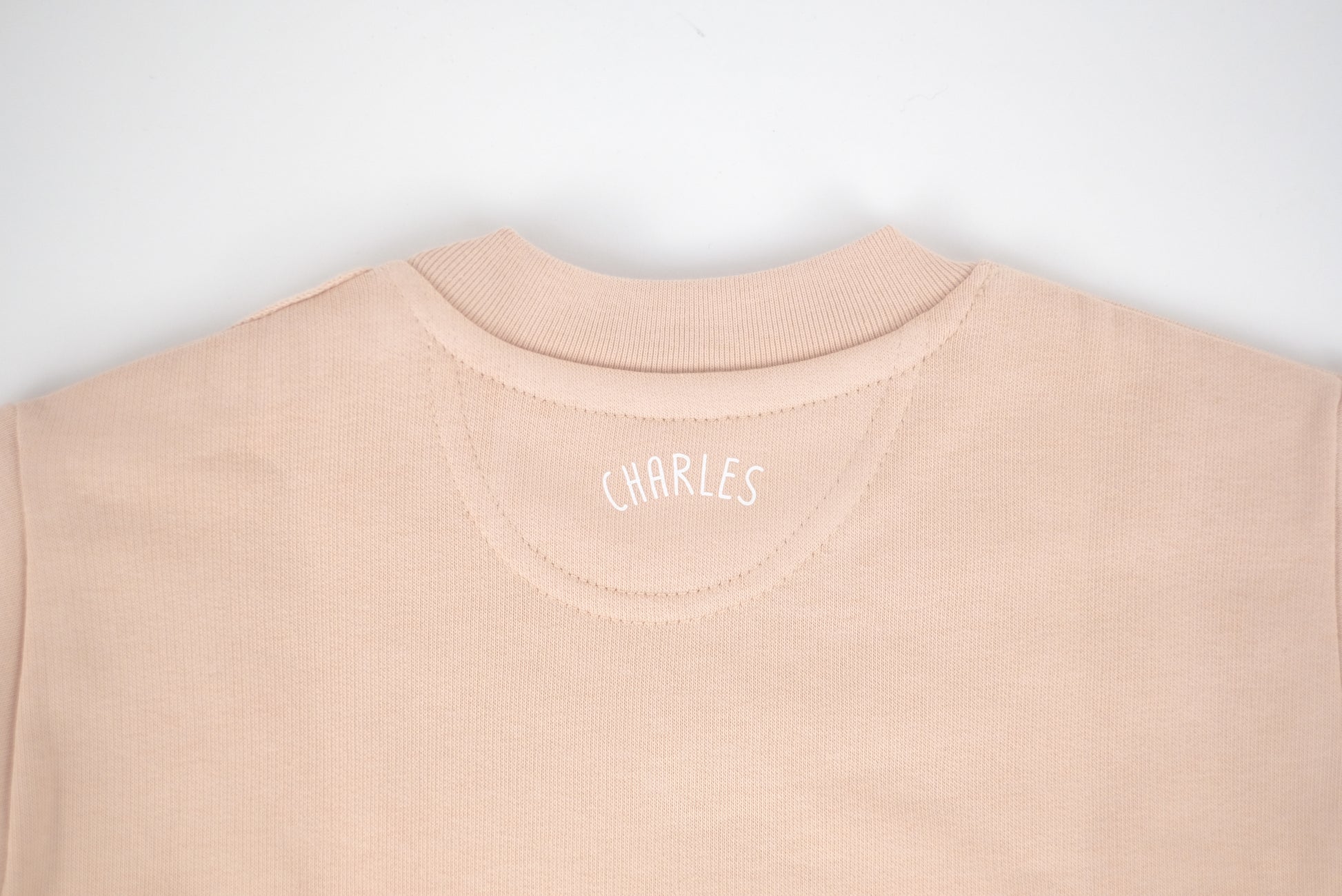 Babypullover 'Weck Worscht Woi' – orange Charles