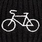 Beanie 'Fahrrad' – schwarz Charles