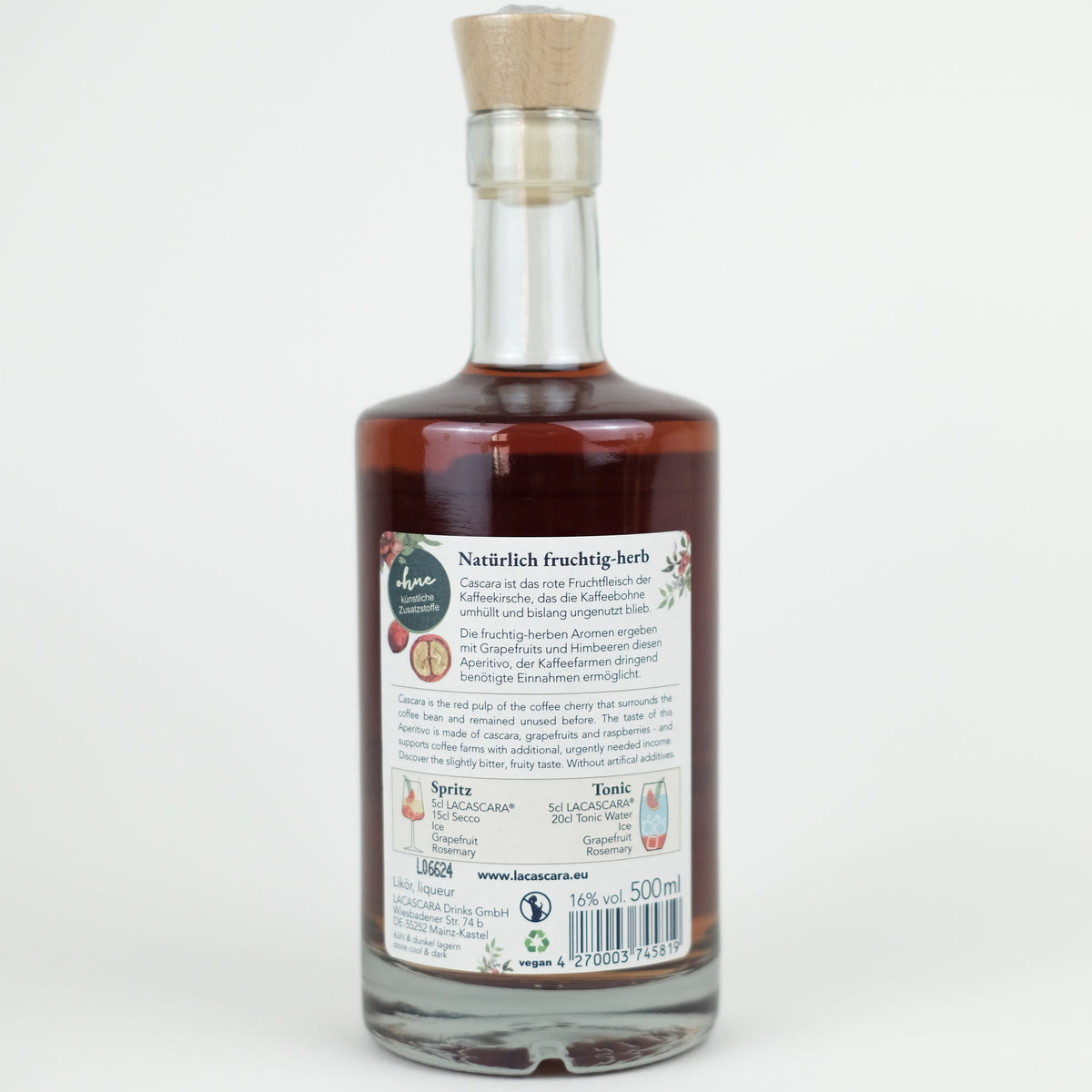 'La Cascara' Aperitif LACASCARA Drinks