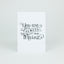 Postkarte 'Always on my Mainz' – weiß LIEBS.CO