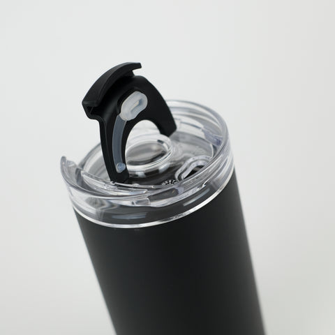 Edelstahl Thermobecher – schwarz