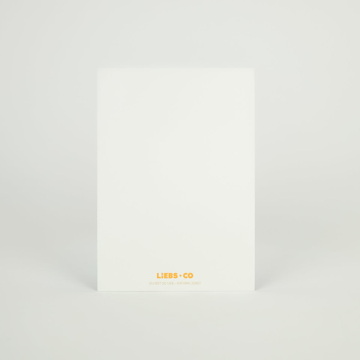 Postkarte 'Du bist so lieb' LIEBS.CO