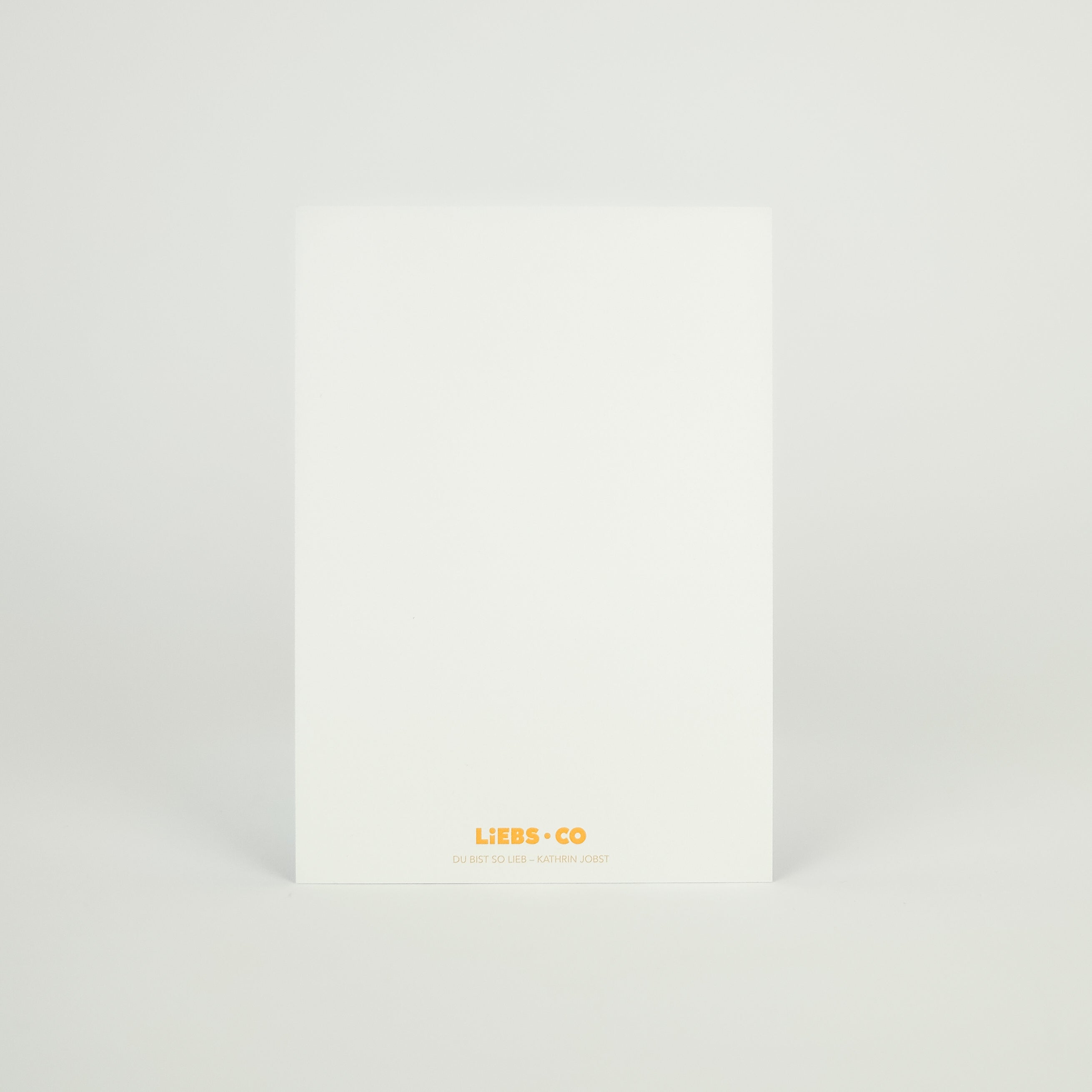 Postkarte 'Du bist so lieb' LIEBS.CO