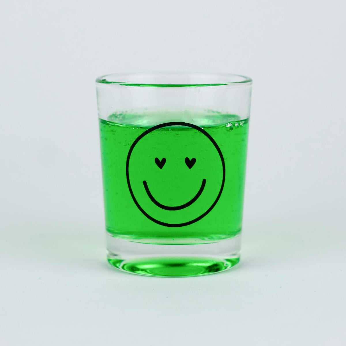 Schnapsglas 'Smiley' – Herzaugen LIEBS.CO