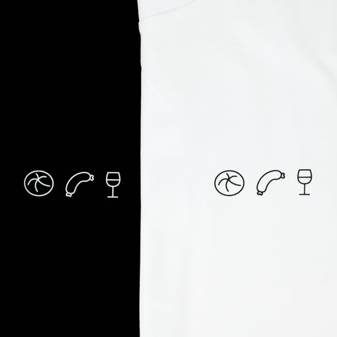T-Shirt 'Weck Worscht Woi' Charles