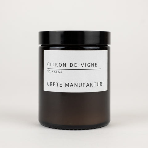 Kerze im Glas 'Citron de Vigne' Grete Manufaktur