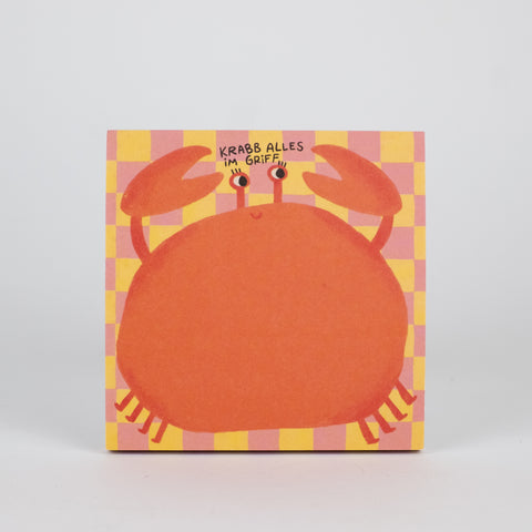 Notizblock 'Krabbe alles im Griff' Slinga