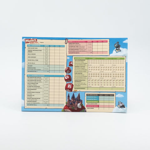 Spiel 'Mainz Großer Wurf' pinke distel