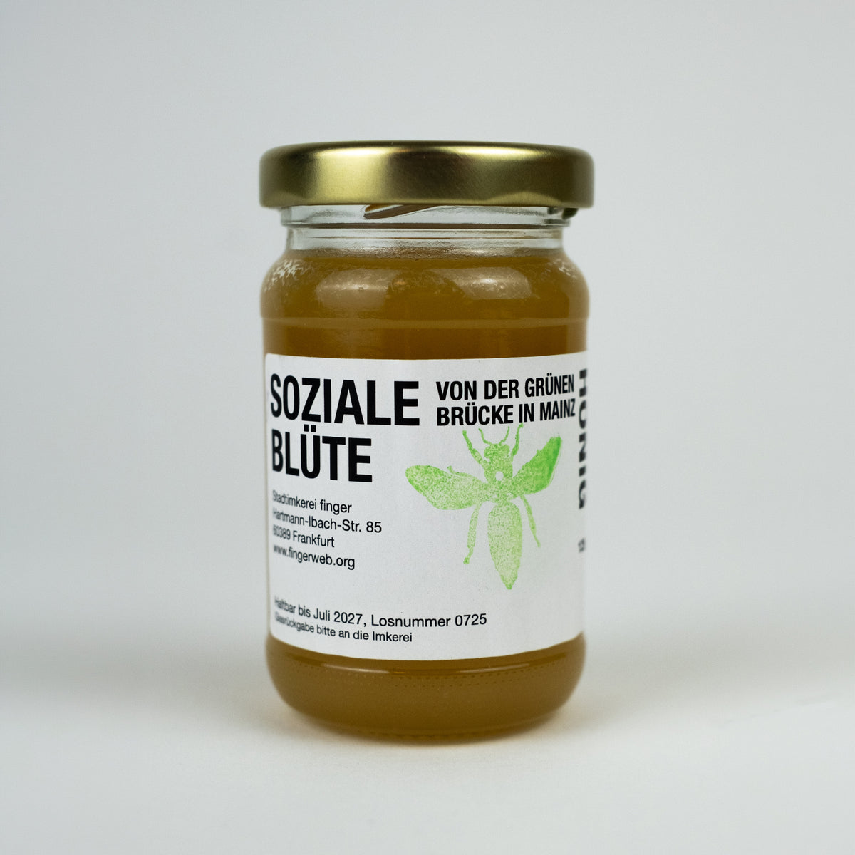 Honig 'Soziale Blüte' Künstlergruppe Finger