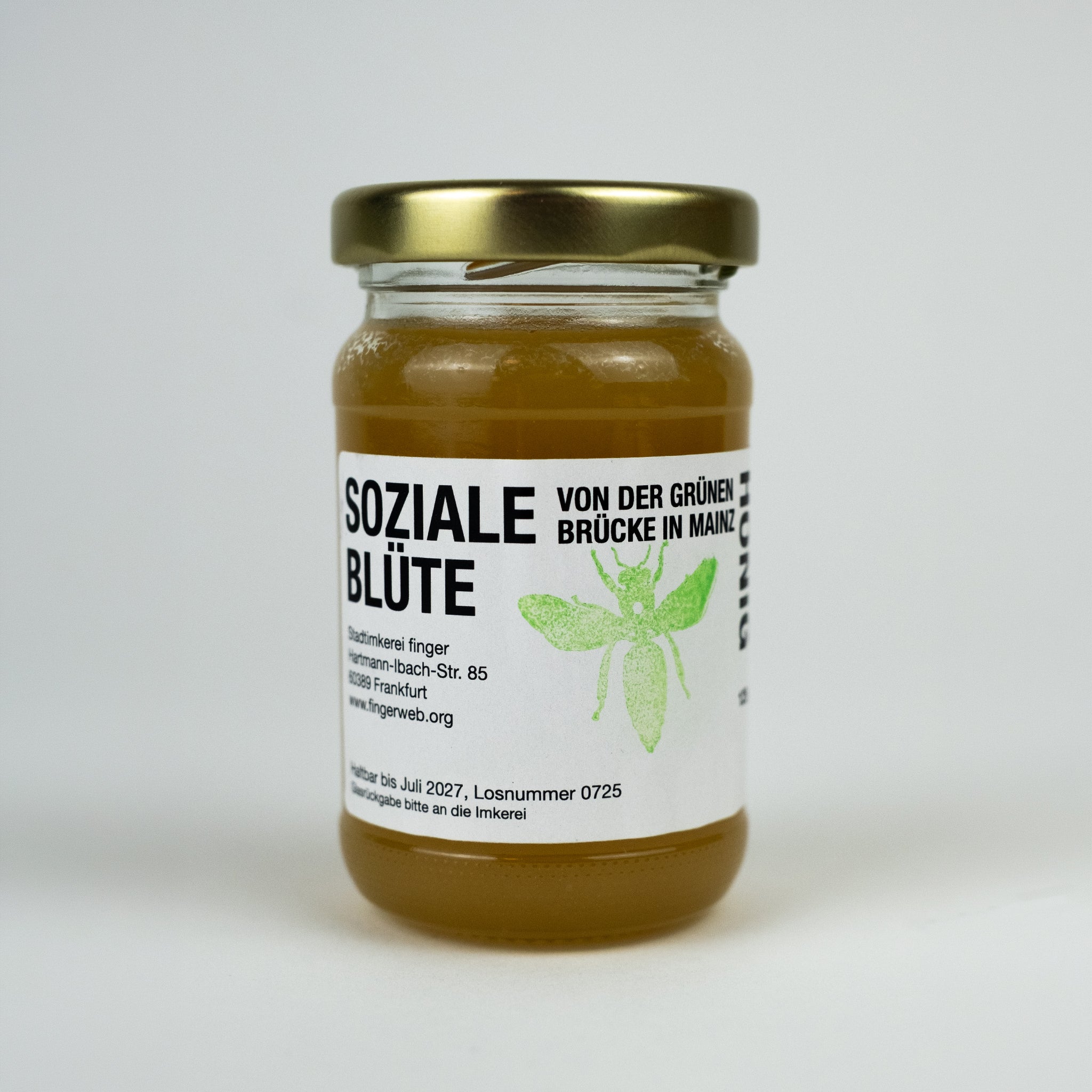 Honig 'Soziale Blüte' Künstlergruppe Finger