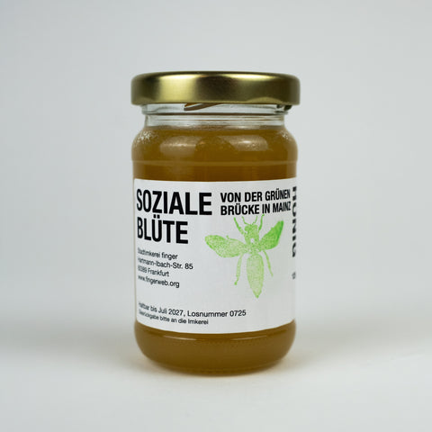 Honig 'Soziale Blüte' Künstlergruppe Finger