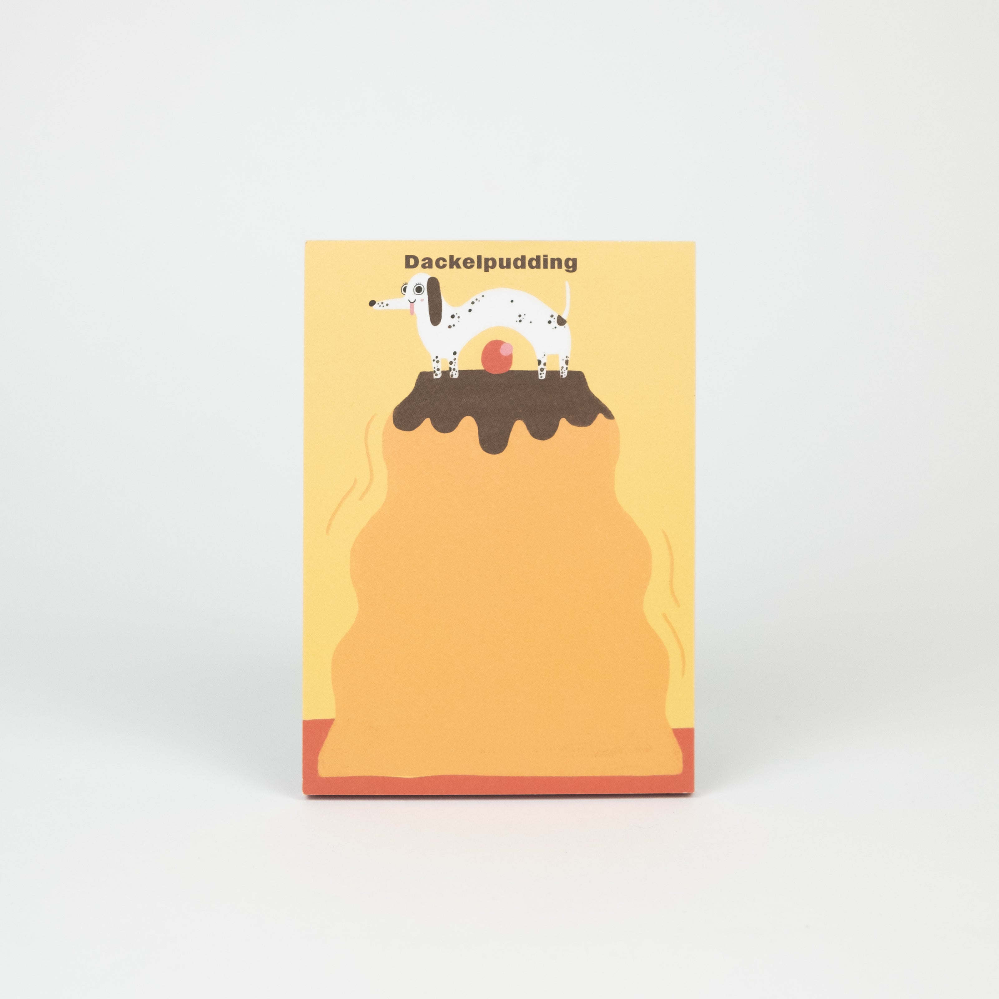 Notizblock 'Dackelpudding' Slinga
