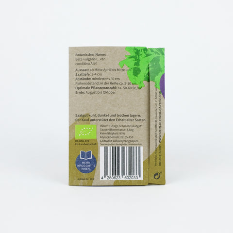 BIO-Saatgut 'Forono Rote Beete' Mein kleiner Garten