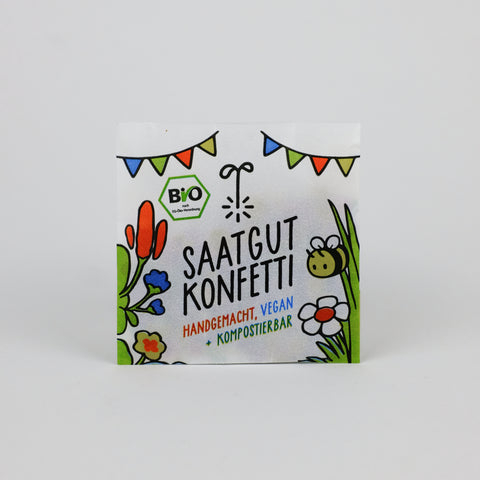 Kompostierbares Konfetti 'Saatgutkonfetti' Saatgutkonfetti