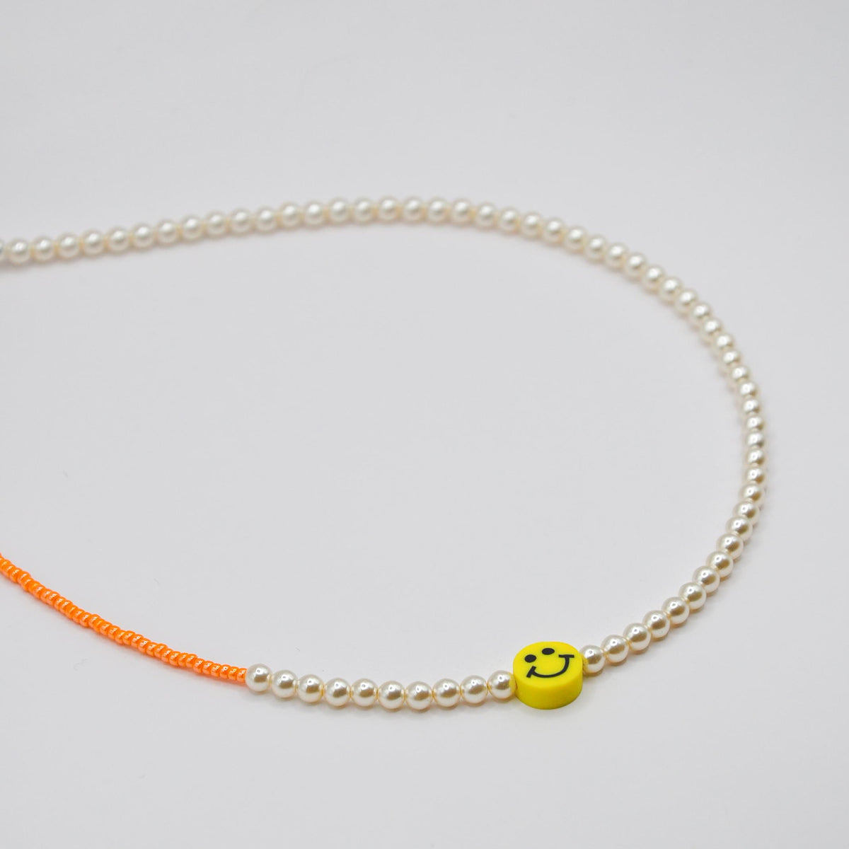 Smiley-Kette 'Apricot' – orange PinaPina