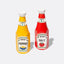 Salz- und Pfefferstreuer 'Ketchup & Senf'