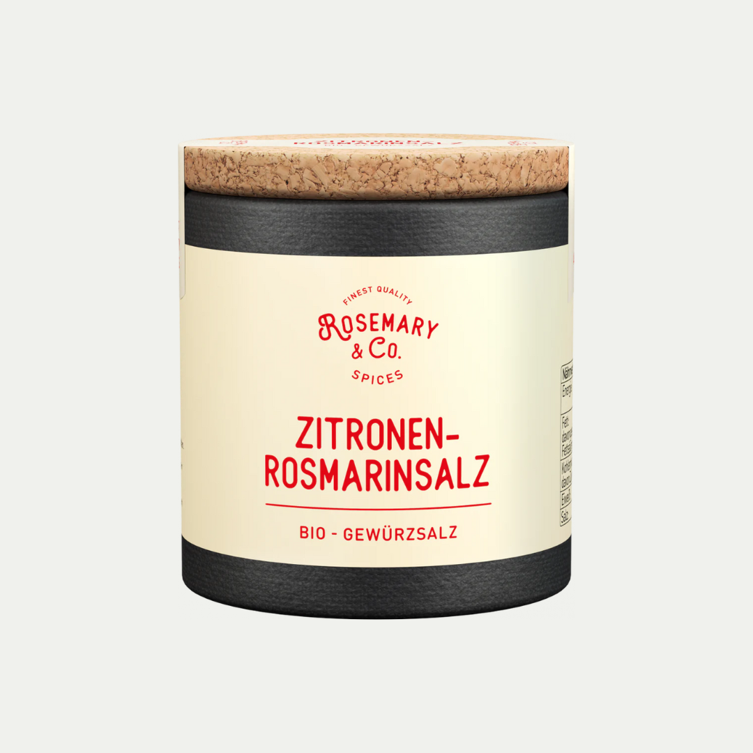 Gewürzmischung 'Zitronen-Rosmarinsalz' Rosemary & Co.