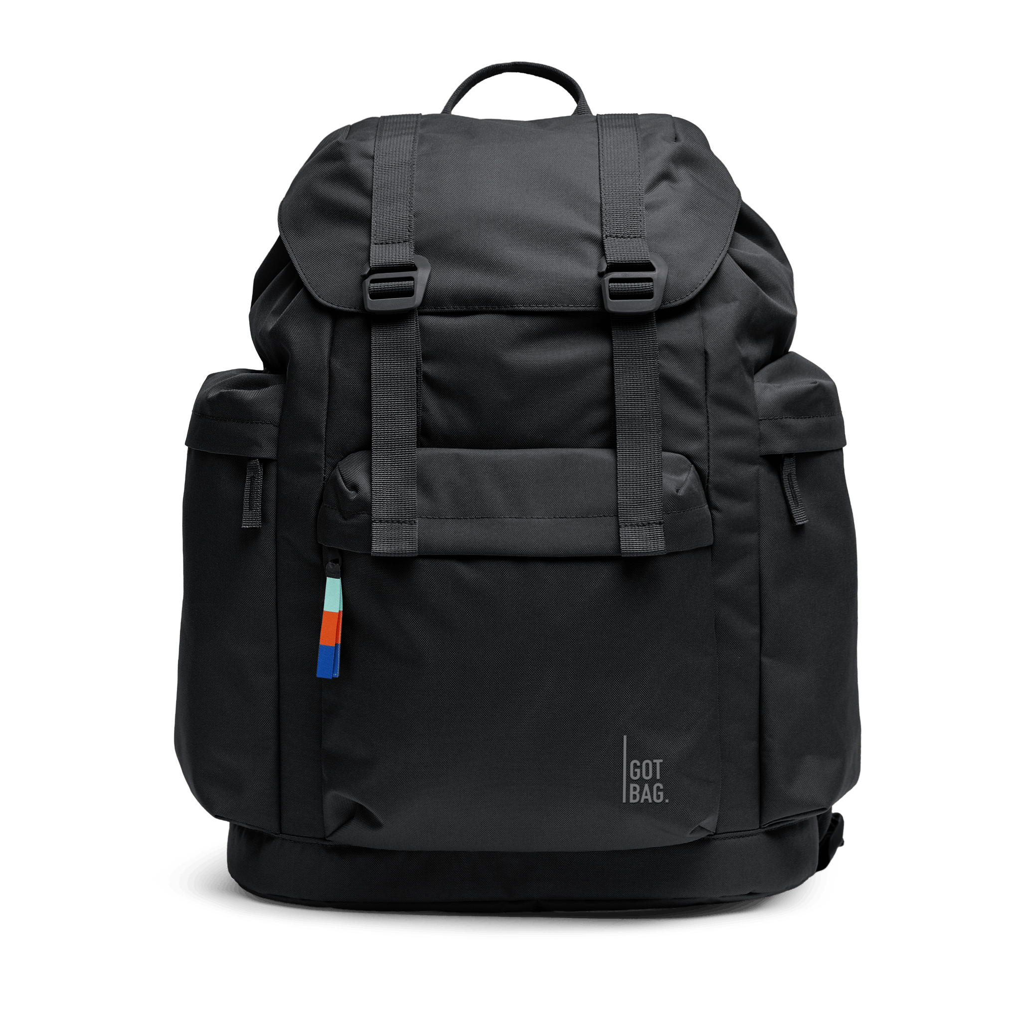 Flap Pack Large 'Black' GOT BAG