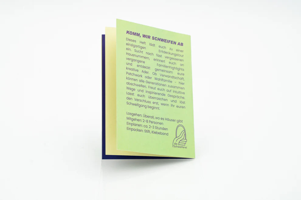 Booklet 'Familien-Schweif' die Schweiferei