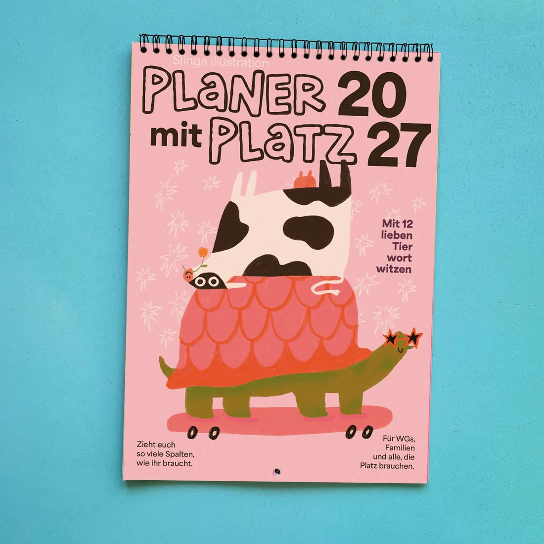 Kalender 'Planer mit Platz'  – 2027