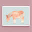 Print DIN A4 'Braunes Pferd' Frau Ottilie