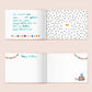 Hardcover Babytagebuch 'Welcome little one' Frau Ottilie