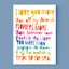 Postkarte 'I love you more' Frau Ottilie