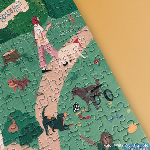 Puzzle 'Hundepark' Willa Wunst