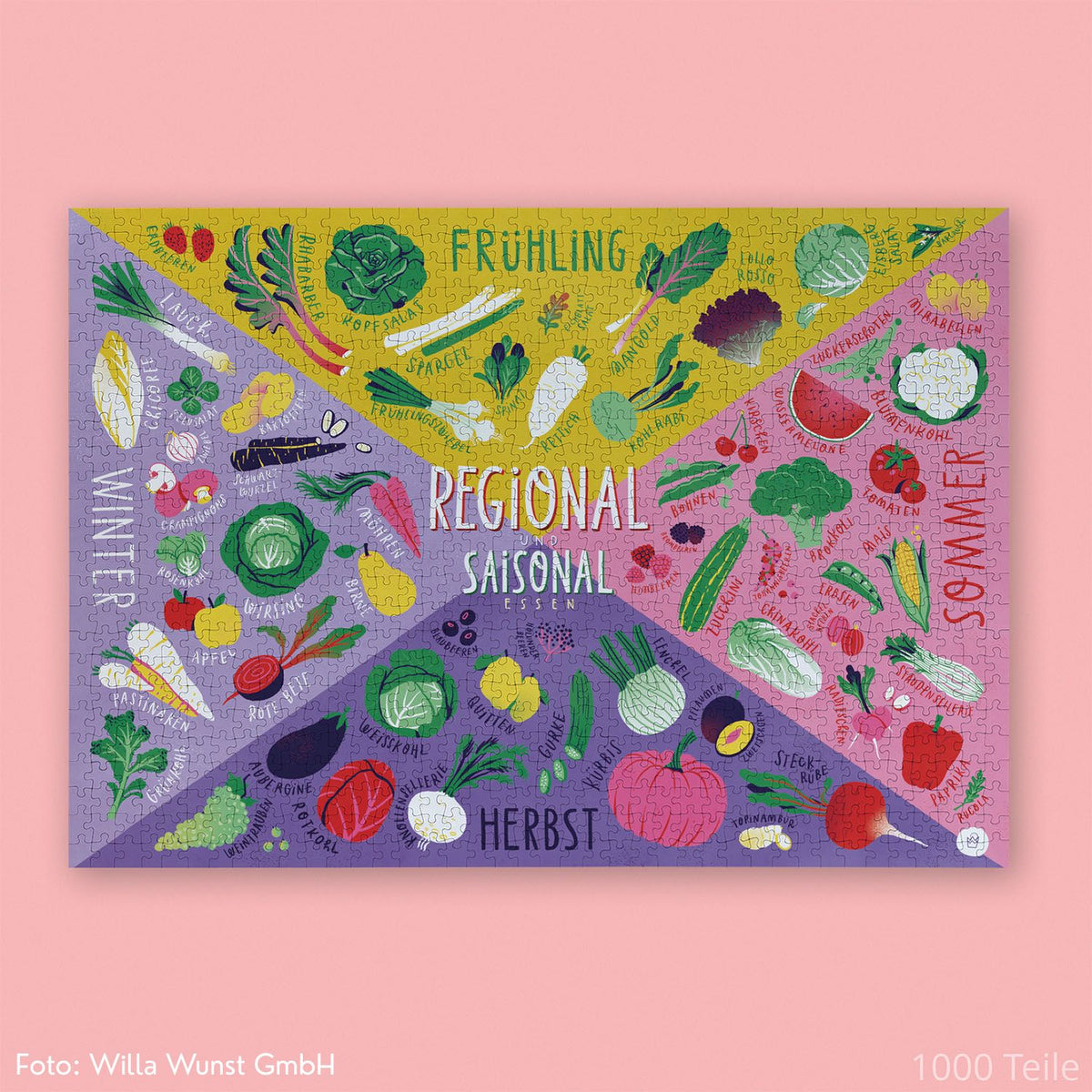 Puzzle 'Saisonkalender' Willa Wunst