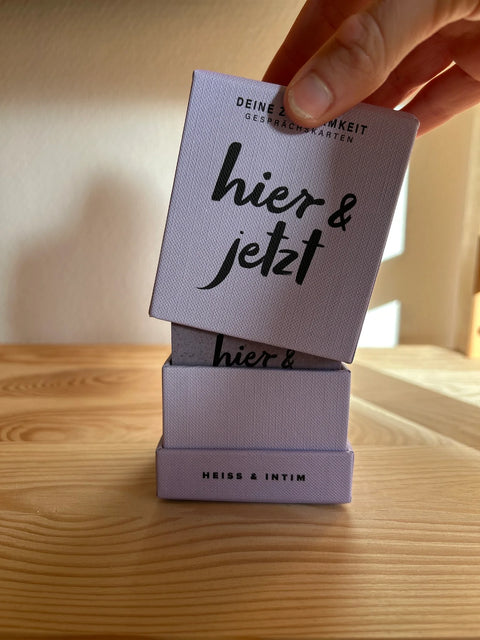 Gesprächskarten 'Heiß & Intim' Deine Zweisamkeit