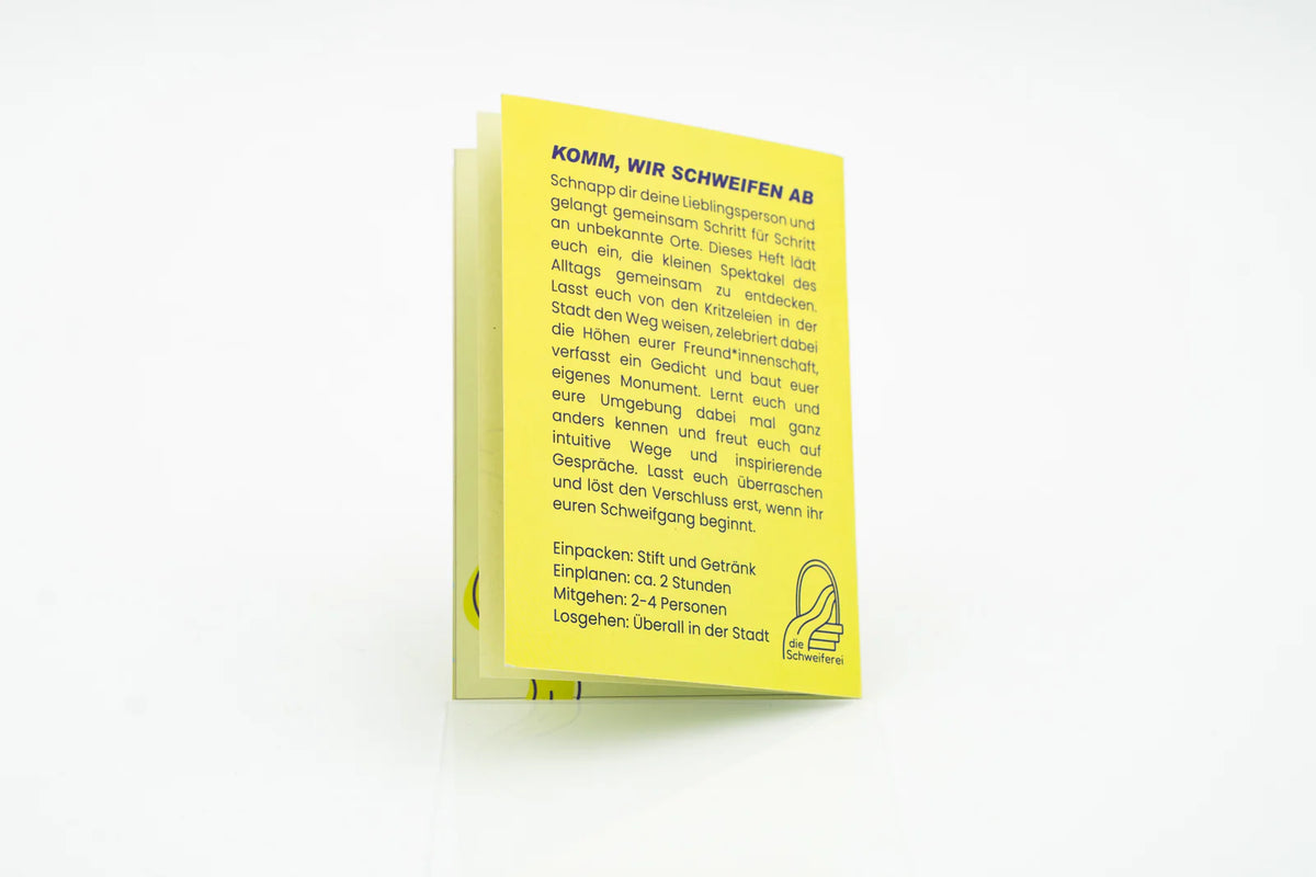 Booklet 'Freund*innen-Schweif' die Schweiferei