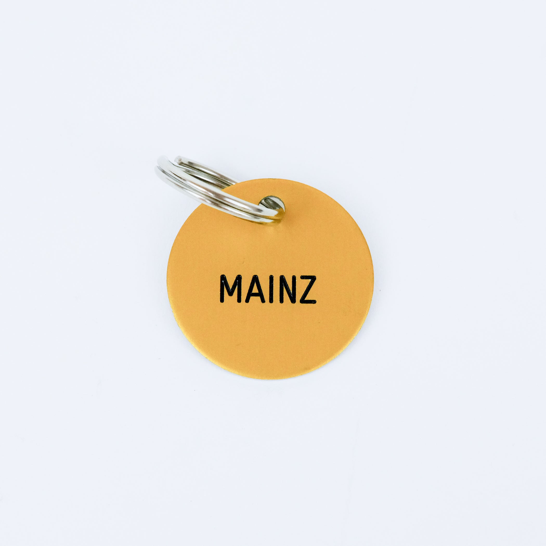Schlüsselanhänger 'Mainz' gold Familie von Quast