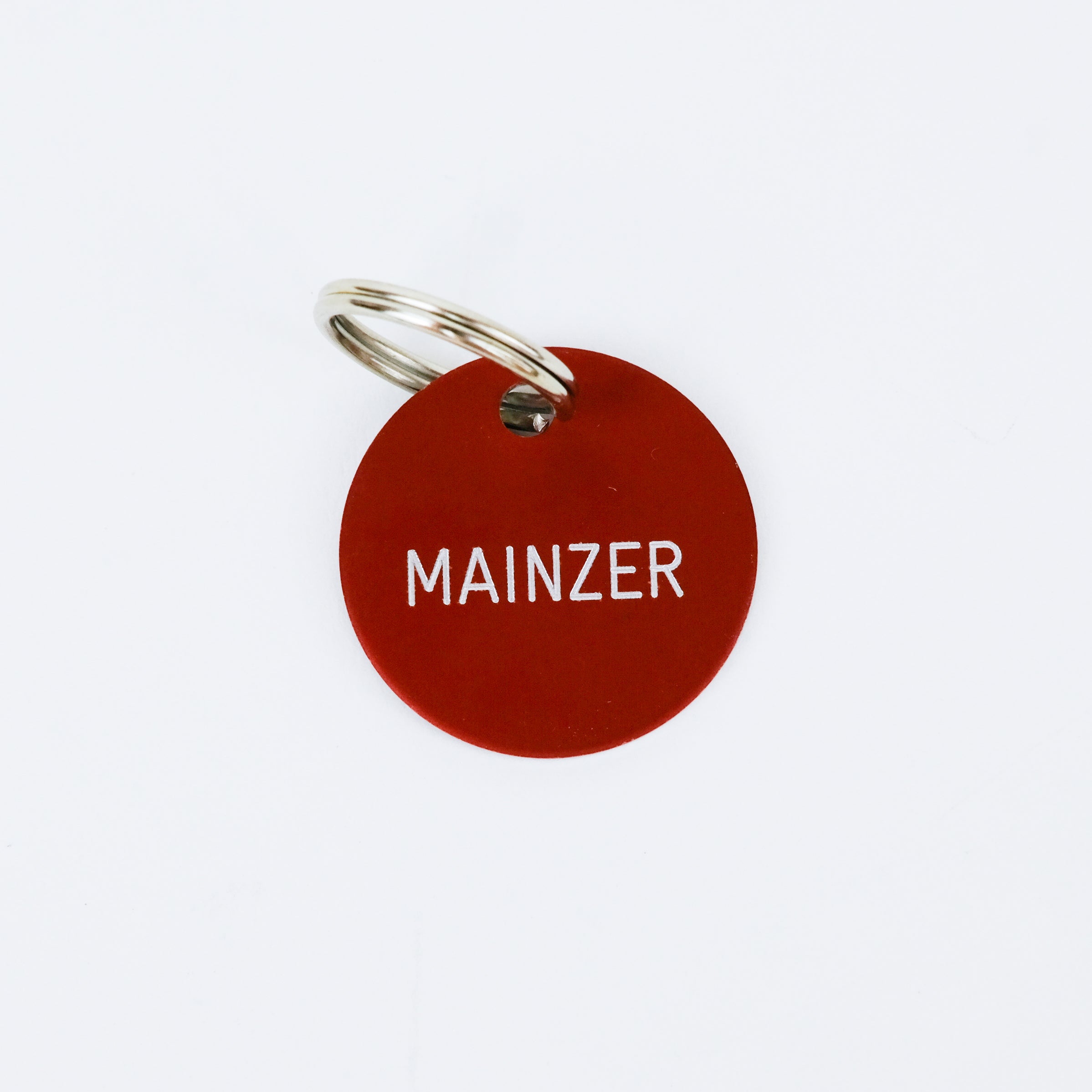 Schlüsselanhänger 'Mainzer' rot Familie von Quast