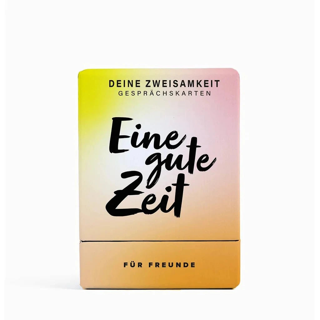 Gesprächskarten 'Eine gute Zeit' – Für Freunde Deine Zweisamkeit