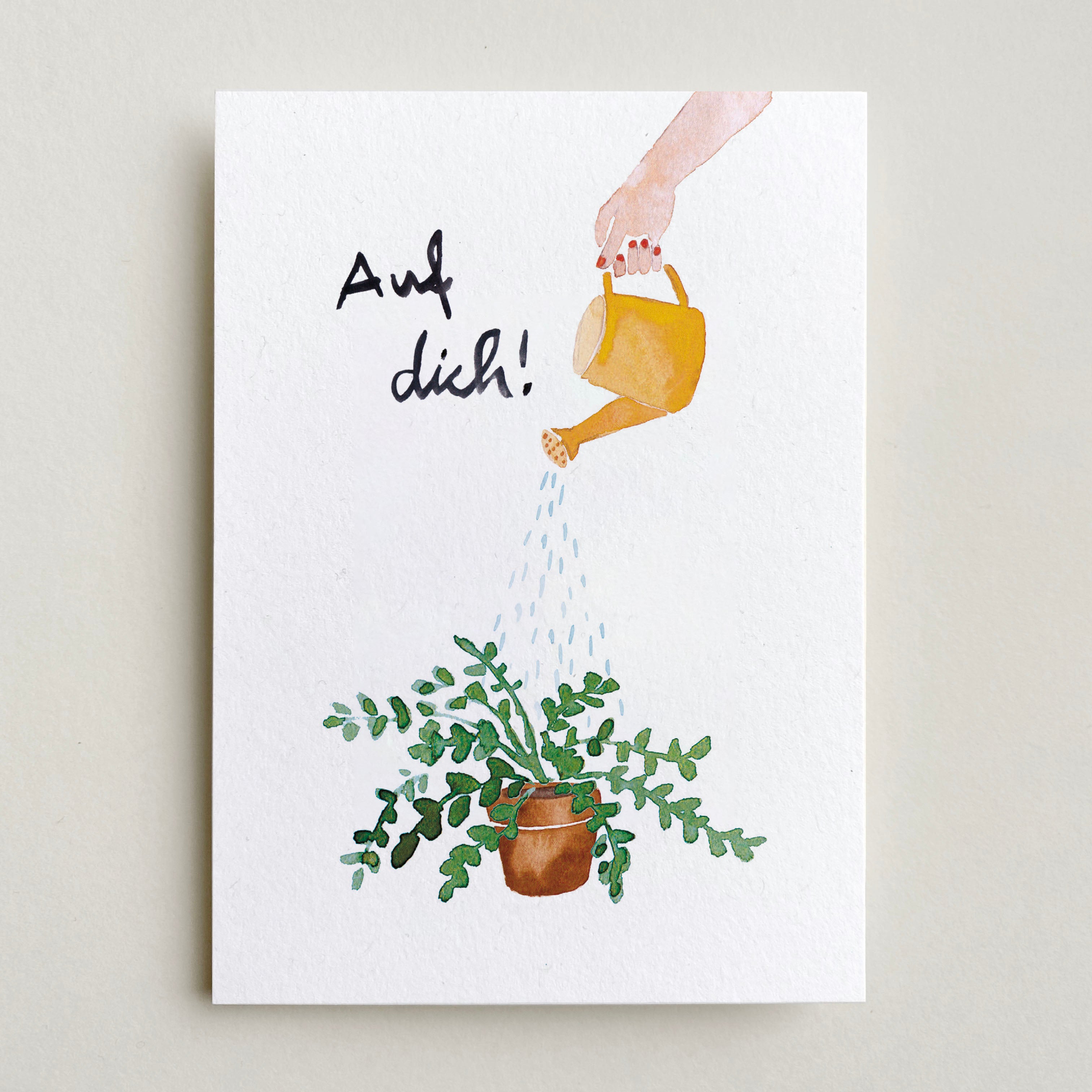 Postkarte 'Auf Dich' Farina Kuklinski
