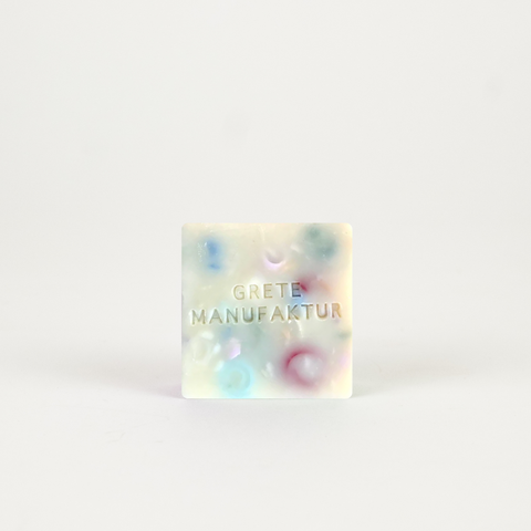 Seife 'Astrid' – Orange & Konfetti Grete Manufaktur