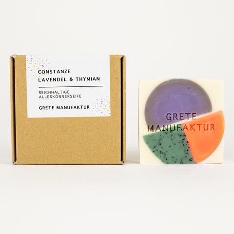 Seife 'Constanze' – Farbige Formen Grete Manufaktur