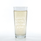 Weinschorle-Glas 'Harte Schorle' pinke distel
