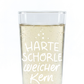 Weinschorle-Glas 'Harte Schorle' pinke distel
