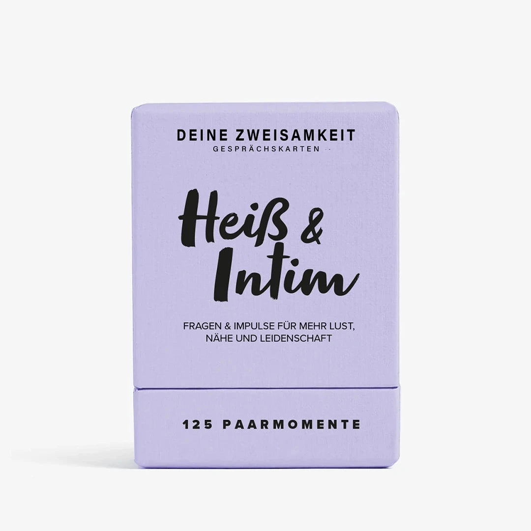 Gesprächskarten 'Heiß & Intim' Deine Zweisamkeit