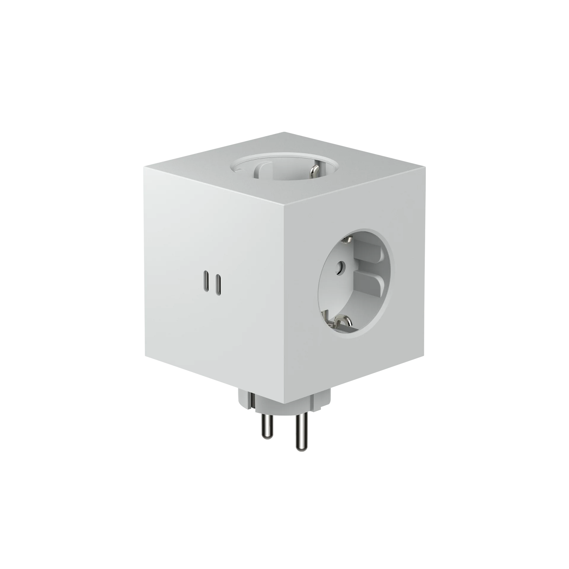 Steckdose 'Square 2' – Gotland Grey (ohne Kabel) Avolt