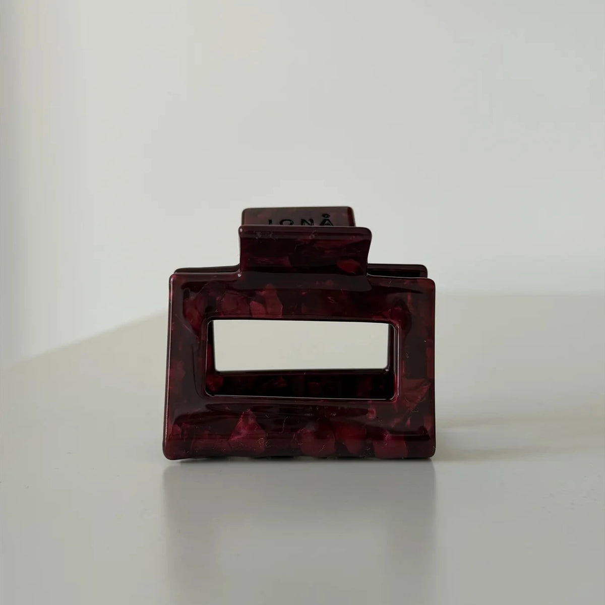 Haarklammer 'Josefin' – burgundy