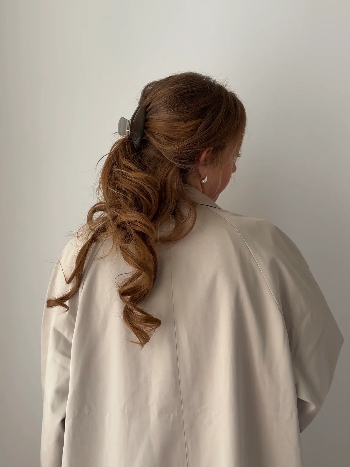 Haarklammer 'Line' – olive