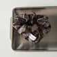 Everyday Scrunchies – brown plaid