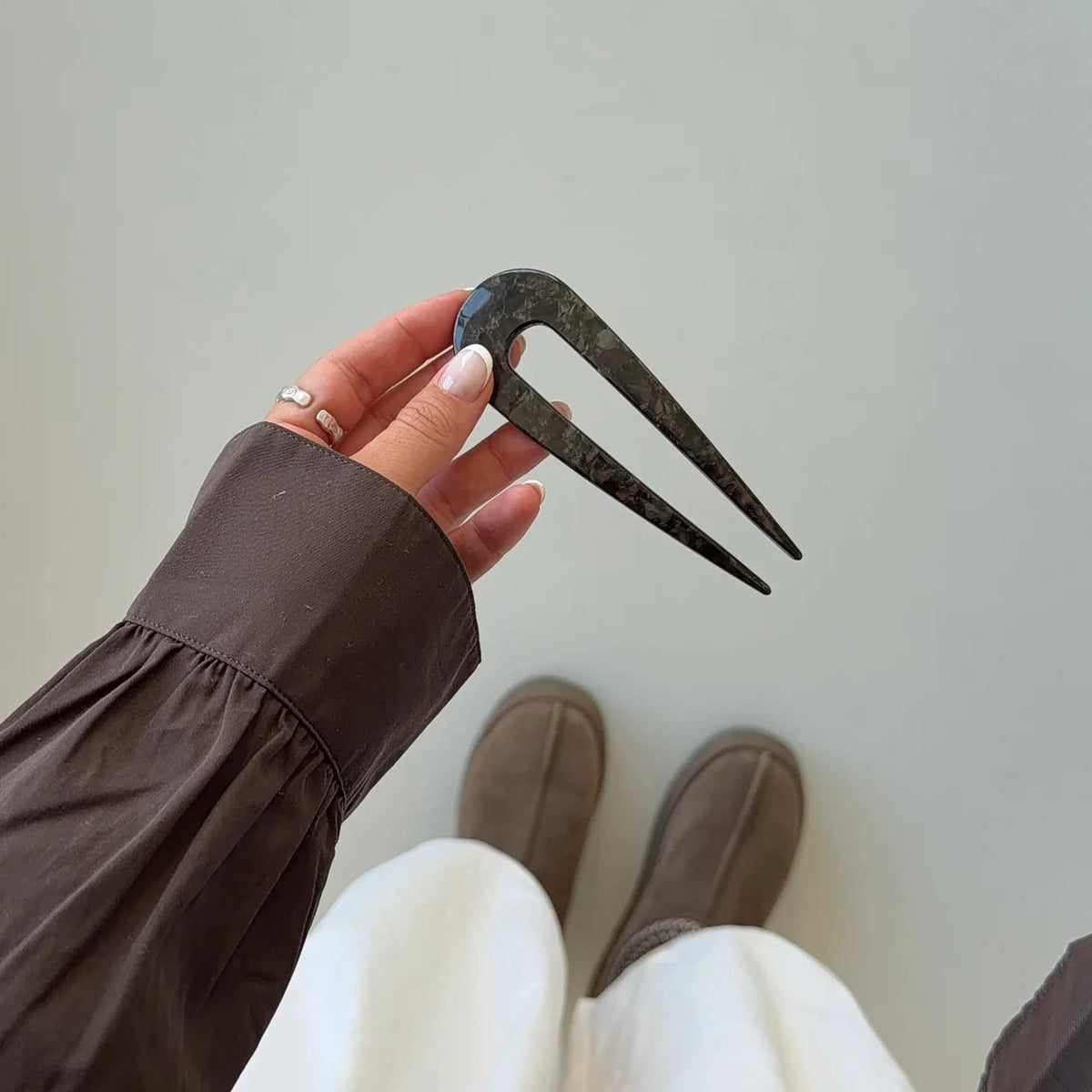 Hairpin 'U-Shape' – espresso