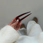 Hairpin 'U-Shape' – burgundy