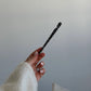 Hairpin 'Twisted' – black sesame