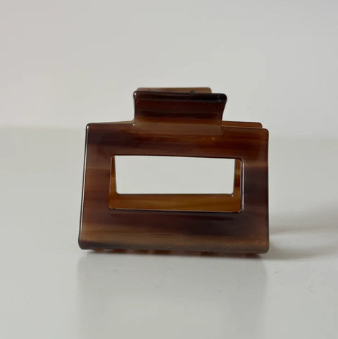 Haarklammer 'Josefin' – dark chocolate