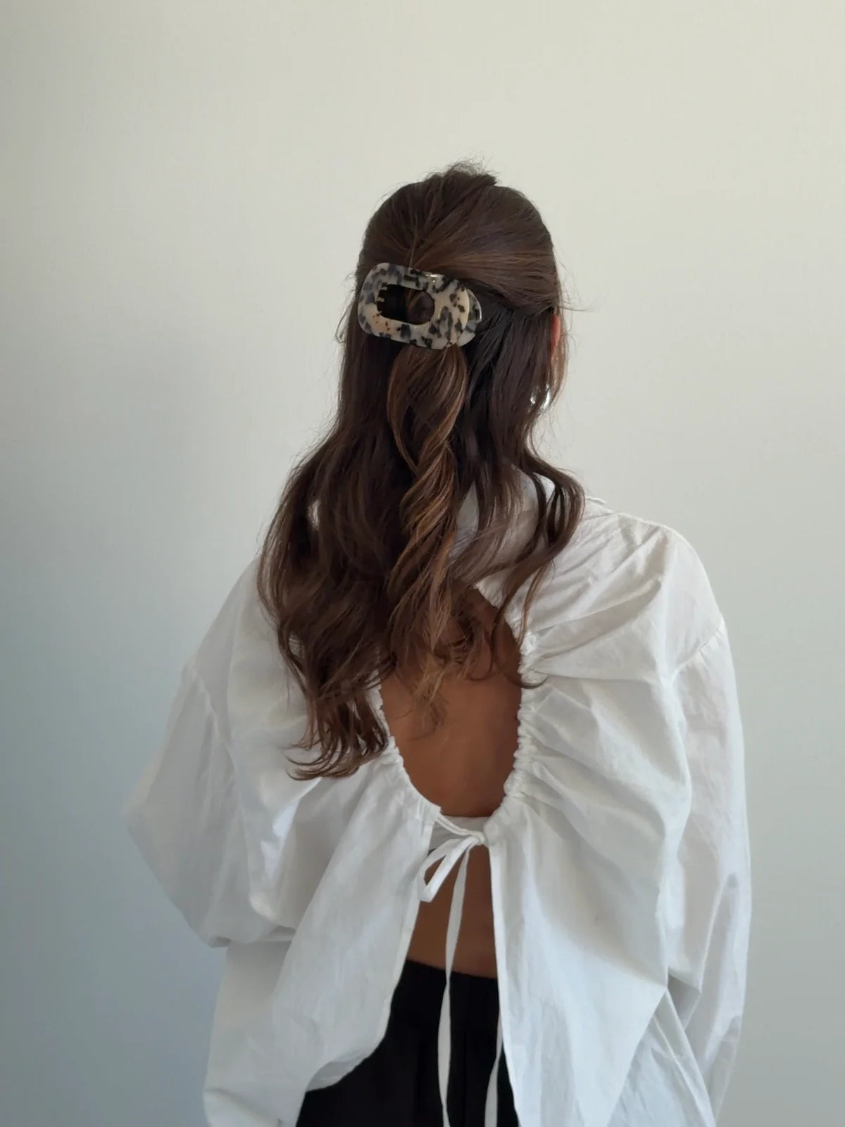 Haarklammer 'Flat Clip' – blonde tortoise Jona the Label