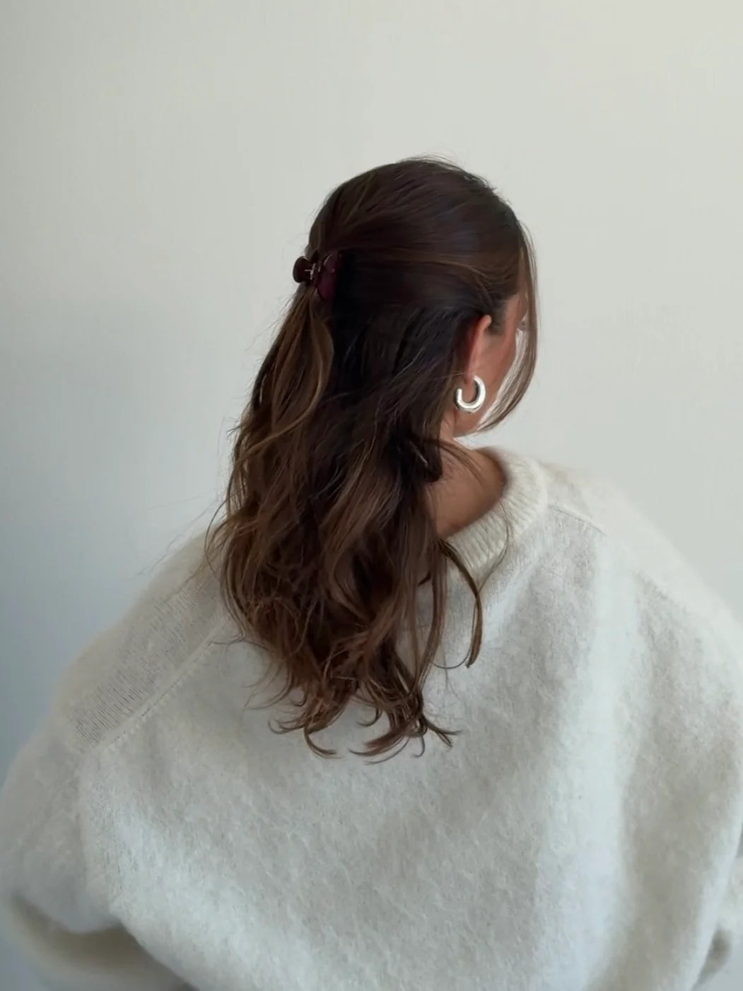 Haarklammer 'Emi' – burgundy Jona the Label